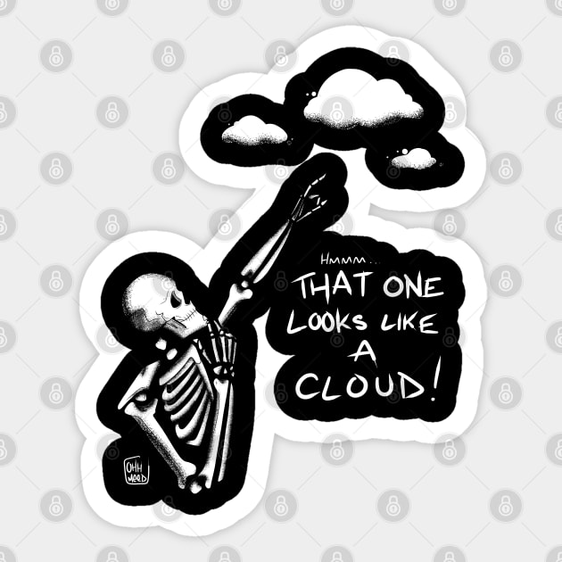 Cloud Sticker by Ohhmeed